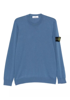 Stone Island crew-neck sweater - Blue