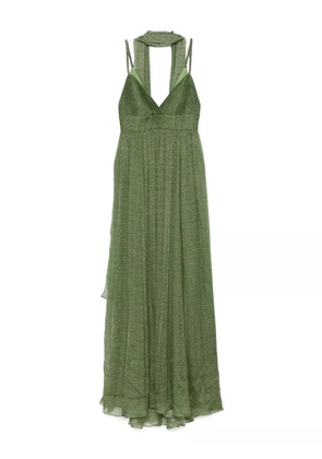 Elie Saab silk dress - Green