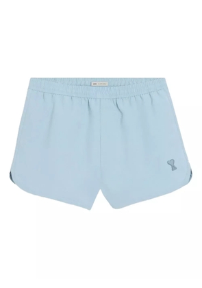 AMI Paris Plain swim shorts - Blue
