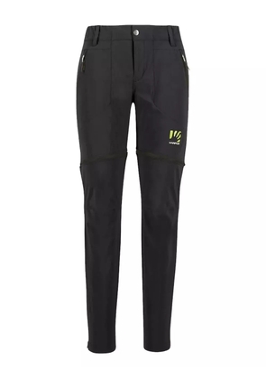 KARPOS logo-print track pants - Black