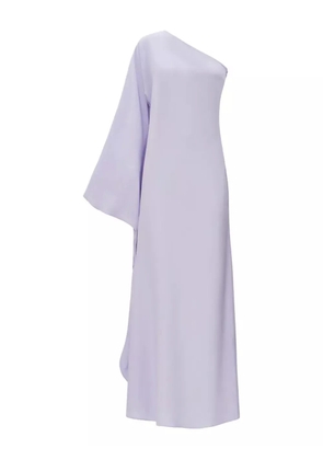 Taller Marmo one-shoulder draped maxi dress - Purple