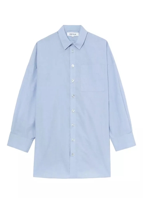 Enföld draped-back shirt - Blue
