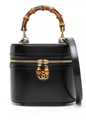 Gucci mini Bamboo tote bag - Black