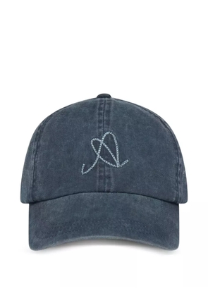 Axel Arigato The Scribble logo baseball cap - Blue