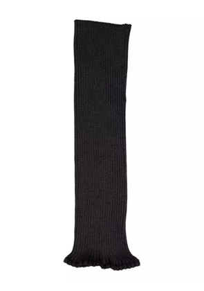 A. ROEGE HOVE Ara ribbed skirt - Black