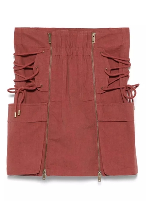 ISABEL MARANT Iteli mini skirt - Brown