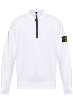 Stone Island Compass-badge sweatshirt - White