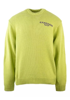 Carhartt WIP Helix logo-print sweater - Green
