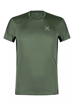 Monture Join panelled short-sleeved t-shirt - Green