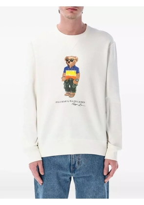 Polo Ralph Lauren Polo Bear-graphic sweatshirt - White