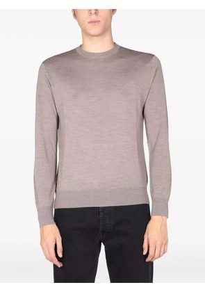 Ballantyne crew-neck wool sweater - Grey