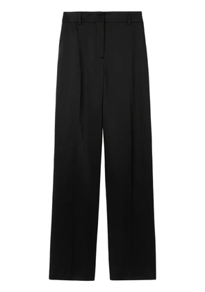 Burberry pressed-crease flared trousers - Black