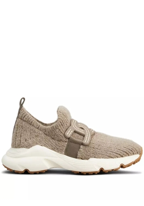 Tod's Kate knitted sneakers - Neutrals