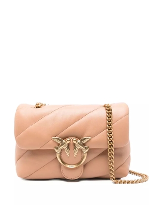 PINKO Love quilted logo-plaque shoulder bag