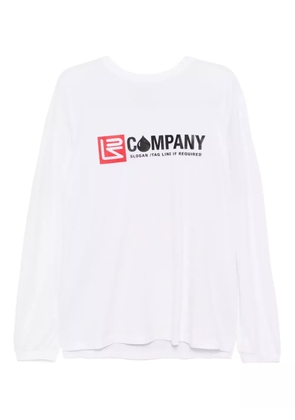 VETEMENTS printed cotton T-shirt - White