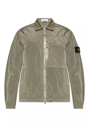 Stone Island zip-fastening shirt jacket - Green