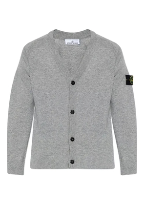 Stone Island button-fastening cardigan - Grey