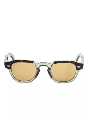 Cutler & Gross colour-block sunglasses - Brown