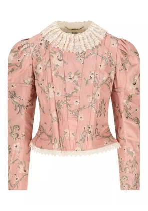 Chloé jacquard lace jacket - Pink