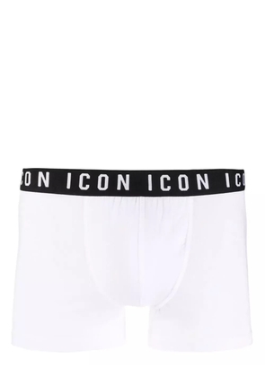 DSQUARED2 Icon logo-waistband briefs - White