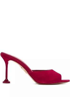 Aquazzura 85mm Bisous open-toe stiletto sandals - Red
