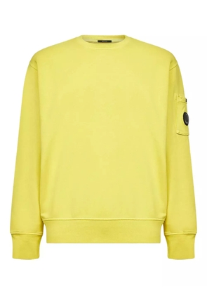 C.P. Company logo-detail sweatshirt - Yellow