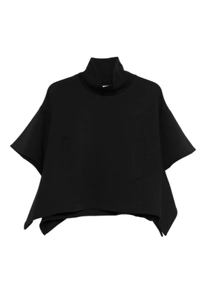 PSOPHIA high-neck panelled top - Black