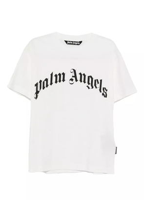 Palm Angels logo-print t-shirt - White