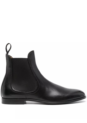 Bally Westminster Bootie in Leather wide foot morphology - Black