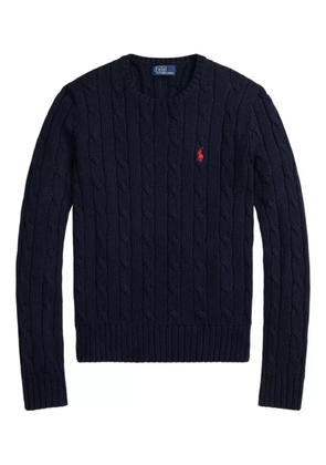 Polo Ralph Lauren cable-knit crew-neck sweater - Blue