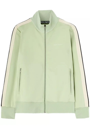 Palm Angels embroidered logo track jacket - Green