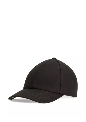 Dolce & Gabbana gabardine baseball cap - Black