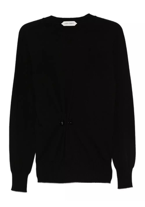 Alberta Ferretti button-embellished sweater - Black