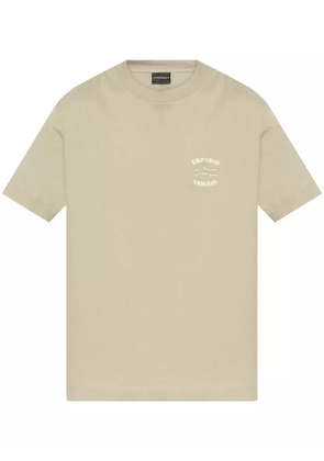 Emporio Armani cotton t-shirt - Neutrals