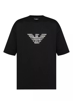 Emporio Armani logo-print T-Shirt - Black
