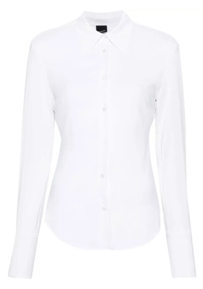 PINKO fitted long-sleeve shirt - White