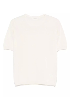 Soft Goat cashmere T-shirt - Neutrals