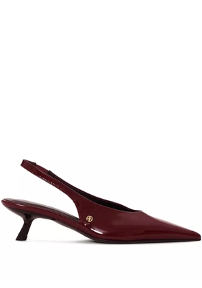 ANINE BING 50mm Hilda pumps - Red