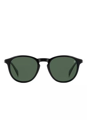 Eyewear by David Beckham round frame glasses - Black