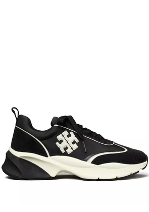 Tory Burch Good Luck panelled sneakers - Black