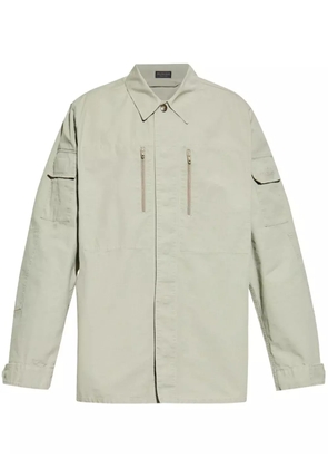 Balenciaga cotton shirt jacket - Neutrals