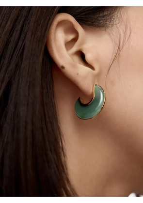 Monica Vinader x Kate Young hoop earrings - Gold