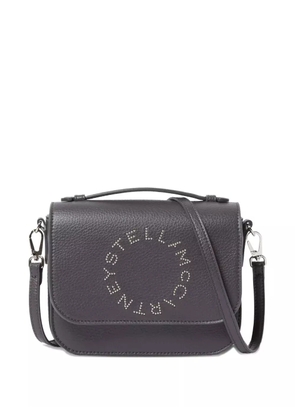 Stella McCartney logo-plaque crossbody bag - Grey