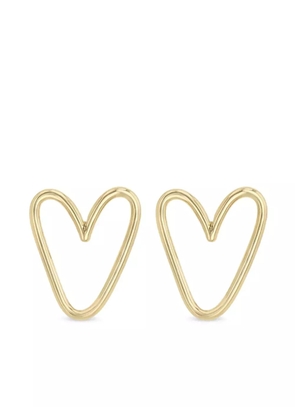Zoë Chicco 14K yellow gold Open Heart earrings