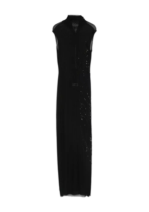 Jean Paul Gaultier sequin-embellished maxi dress - Black