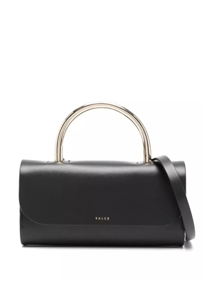 SALCE small leather tote bag - Black