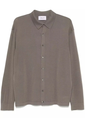 D4.0 wool cardigan - Grey