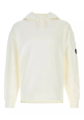 C.P. Company Lens-detail hoodie - Neutrals