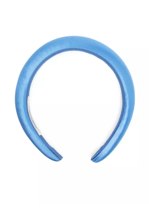 Jennifer Behr Tori satin headband - Blue
