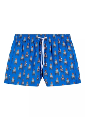 Sundek x Pelo Foundation dog-print swim shorts - Blue